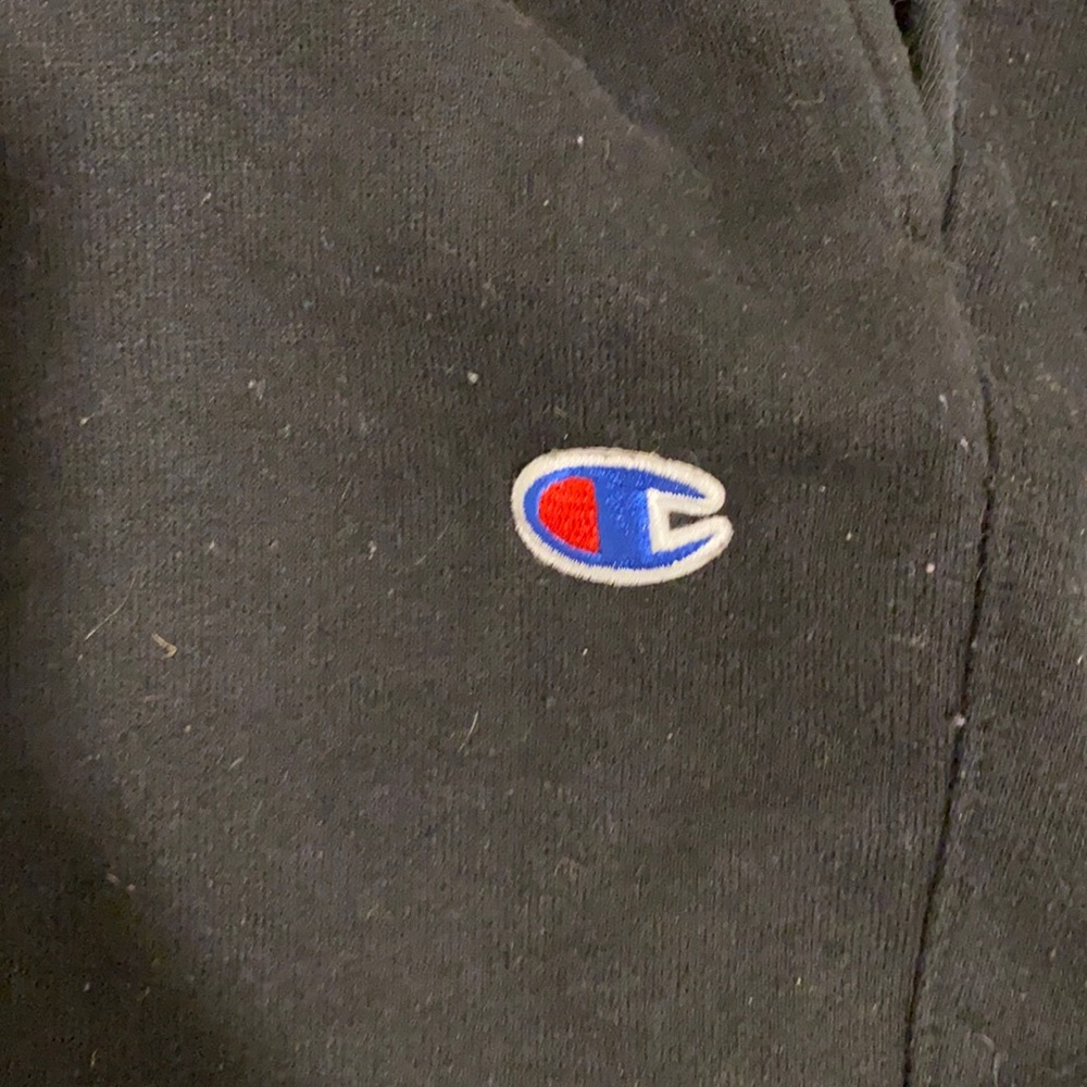 Black champion sweats